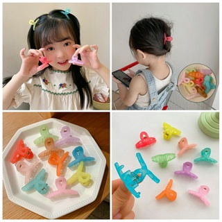 Kẹp tóc càng cua mini nhiều màu xinh xắn cho bé