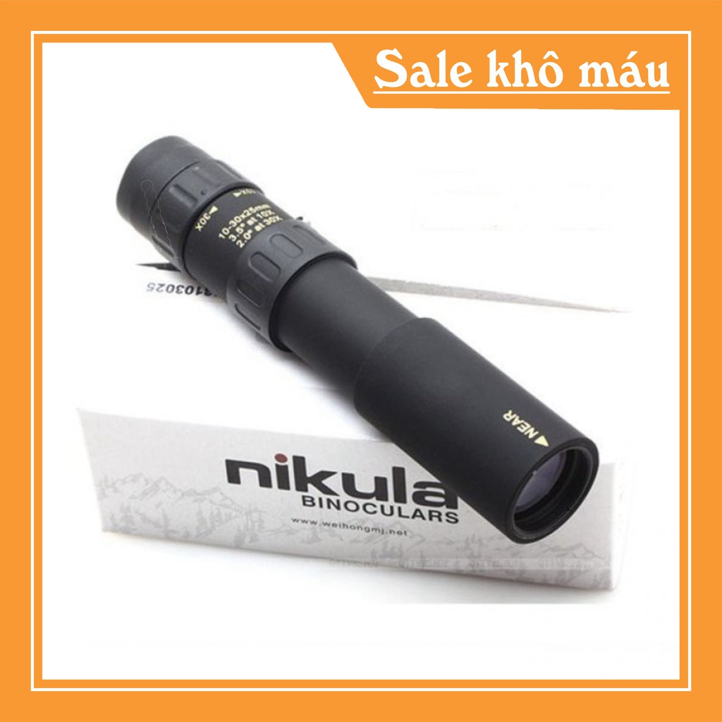 Ống nhòm chuyên nghiệp NIKULA 10-30x 25mm siêu zoom