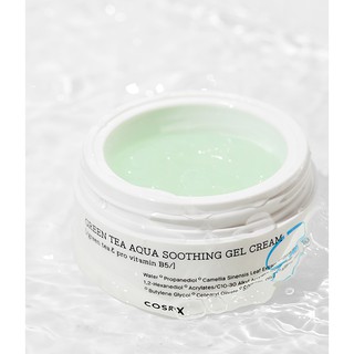 Kem dưỡng trà xanh B5 Cosrx Green Tea Aqua Soothing Gel Cream 50ml