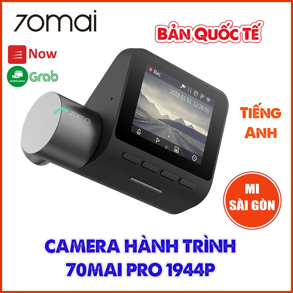 [BẢN QUỐC TẾ] Camera ô tô 70Mai Pro ( Midrive D02 ) HOẶC 70Mai Pro PLUS (A500)