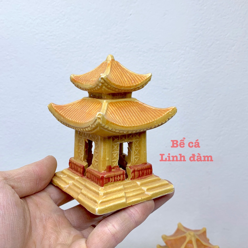 Tiểu cảnh trang trí bể cá, hòn non bộ, sân vườn, bàn làm việc