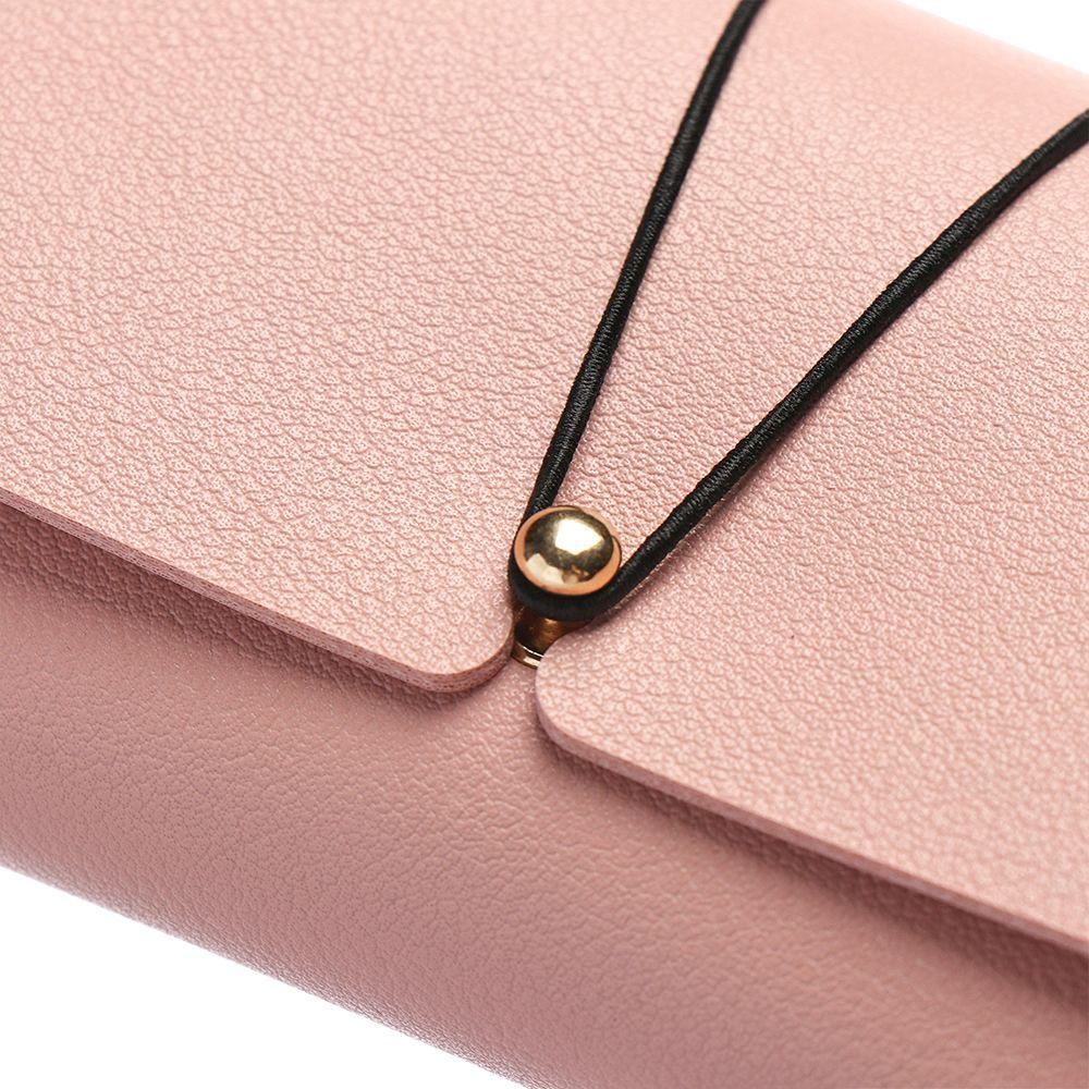 Túi Dây Rút Đựng Mắt Kính Mềm Mại Màu Trơn Thời Trang