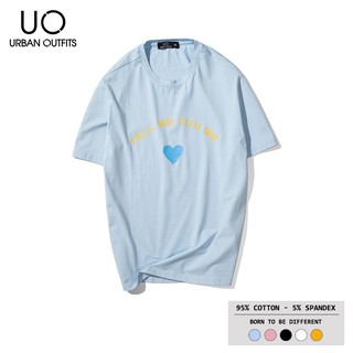 Áo Thun Tay Ngắn Nữ URBAN OUTFITS In TELL ME ATR20 Form Suông Cotton 4 Chiều Local Brand