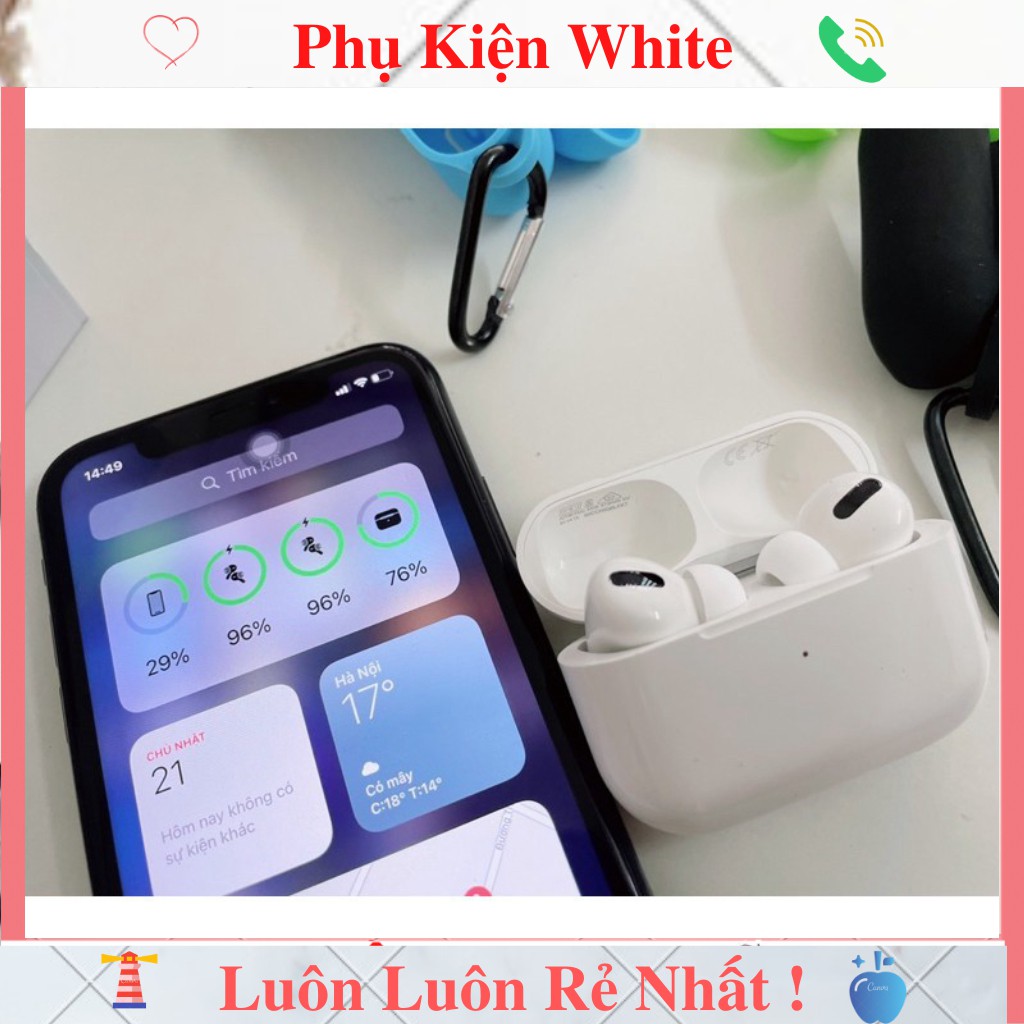 Airpods Pro Tai Nghe Không Dây Bluetooth airpods thế hệ thứ 3 ( TWS airpod pro ) và Vỏ ốp lưng  Airpod / Airpods Pro