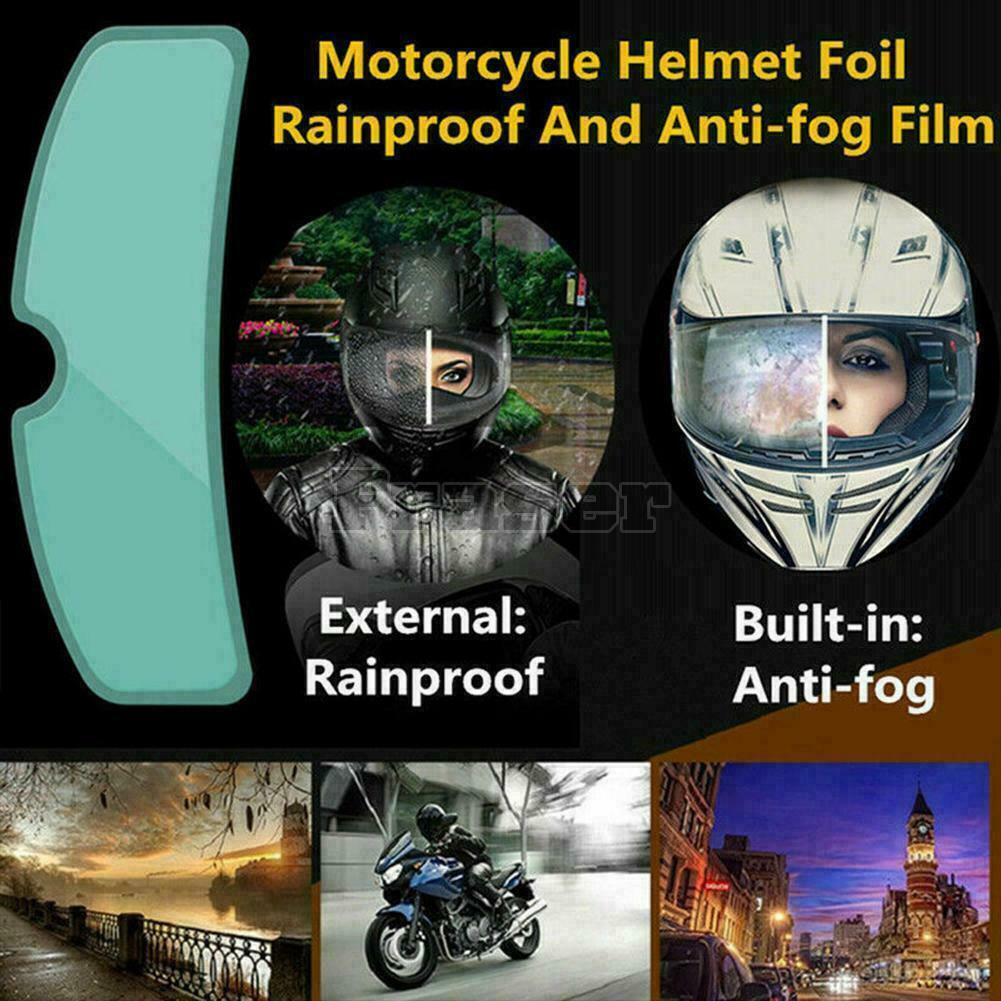 [Clear Visor] Miếng Dán Trong Suốt Chống Sương Mù Chống Mưa Phổ Biến Cho Mũ Bảo Hiểm Xe Máy Nhanh Chóng Hàng Có Sẵn