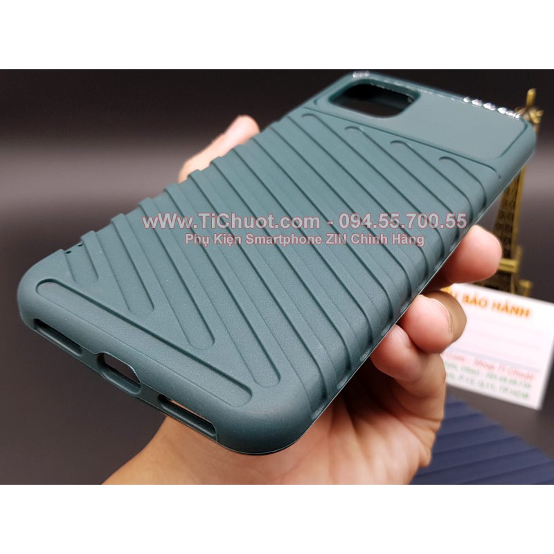 Ốp Lưng Google Pixel 4 Dẻo Kẻ Sọc Chéo Chống Sốc