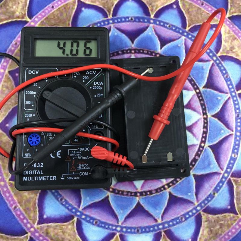 Set 2 Hộp Đựng Pin Li-Ion 18650 Diy Bằng Nhựa Tiện Dụng