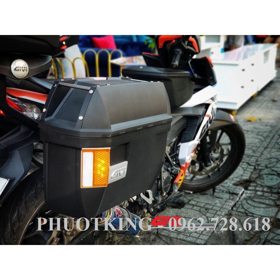 Thùng đôi givi E23N có đèn - PHƯỢT KING