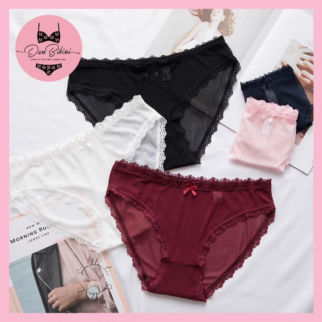 Quần Lót Nữ Ren cao cấp kháng khuẩn sexy gợi cảm ôm dáng không tạo hằn Mẫu 1016 | BigBuy360 - bigbuy360.vn