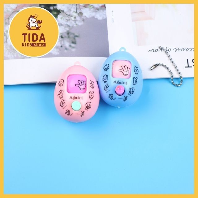 Móc Khóa Oẳn Tù Tì ⚡ HOT TREND ⚡ Đồ Chơi Giải Trí Kéo Búa Bao Mini Giá Tốt, Quà Lưu Niệm TiDa Kids Shop