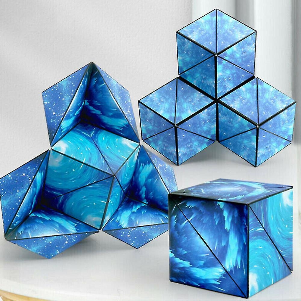 Rubik Xếp 72 Hình Màu Galaxy - Changeable Magnetic Magic Cube - Đồ Chơi Xếp Hình Hình Học - Thư Viện Đồ Chơi