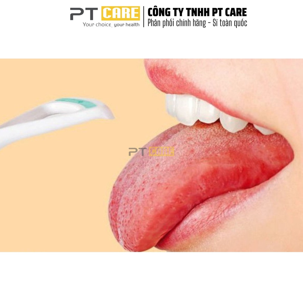 PT CARE I Dụng Cụ Cạo Lưỡi Vệ Sinh Lưỡi Okamura Asahi  Dr.Polir Chất Lượng Nhật Bản Cao Cấp 5 Cái / Vĩ