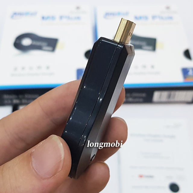 HDMI KHÔNG DÂY ANYCAST M9 PLUS FULLHD 1080P - HỘP XANH