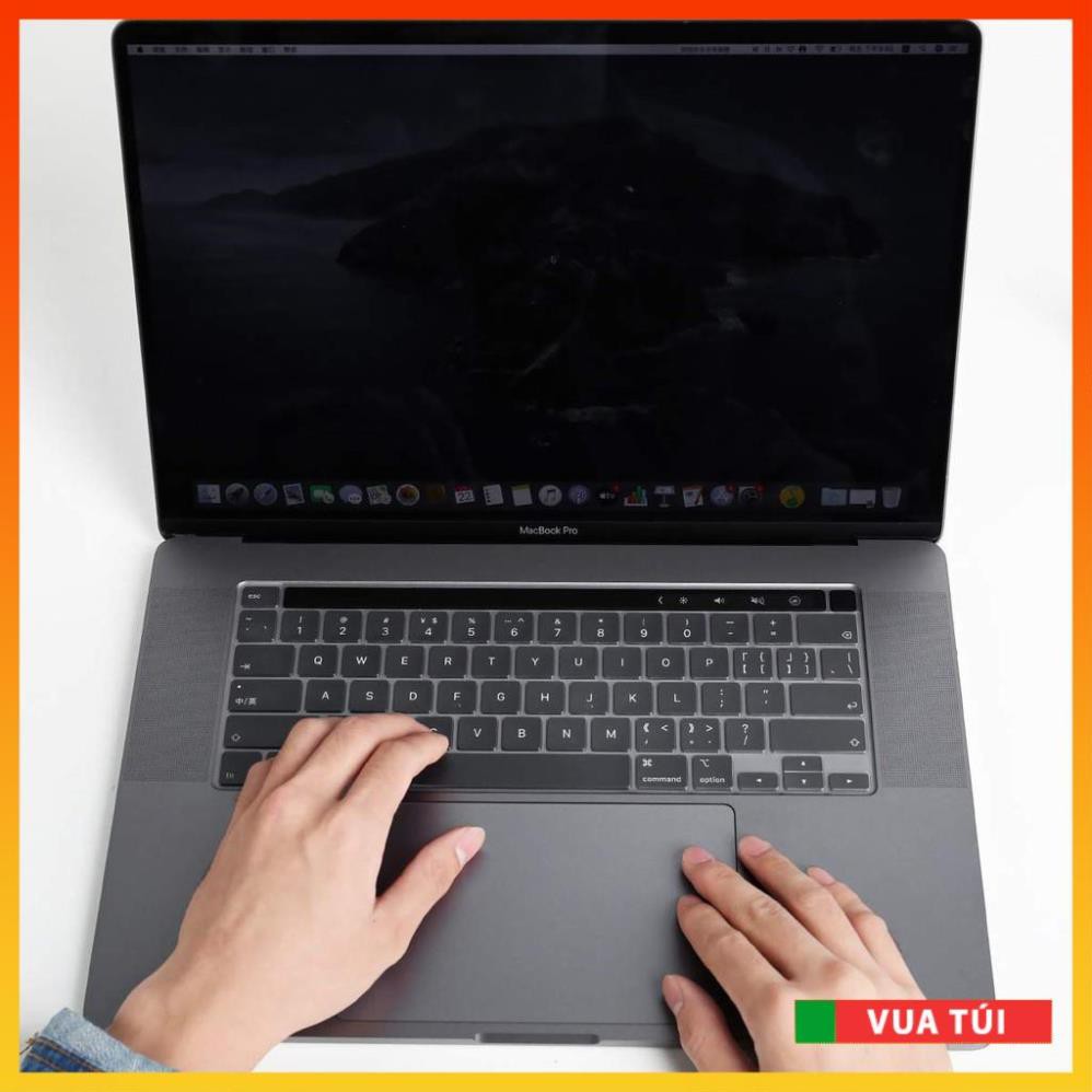 Miếng Lót, Phủ bàn phím Macbook Pro 16 inch A2141 (2019 -2020) - Chất Liệu Silicon Chống Nước