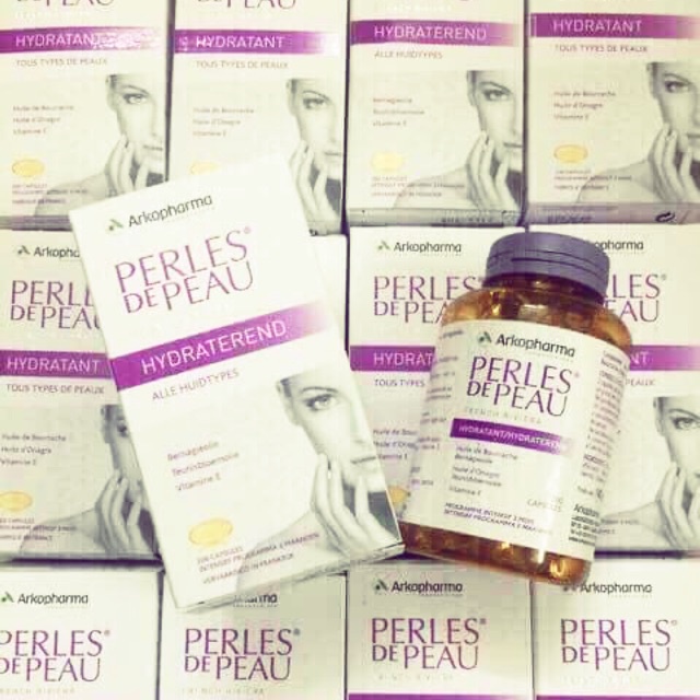 Viên uống đẹp da Perles de Peau - Hàng chuẩn Pháp