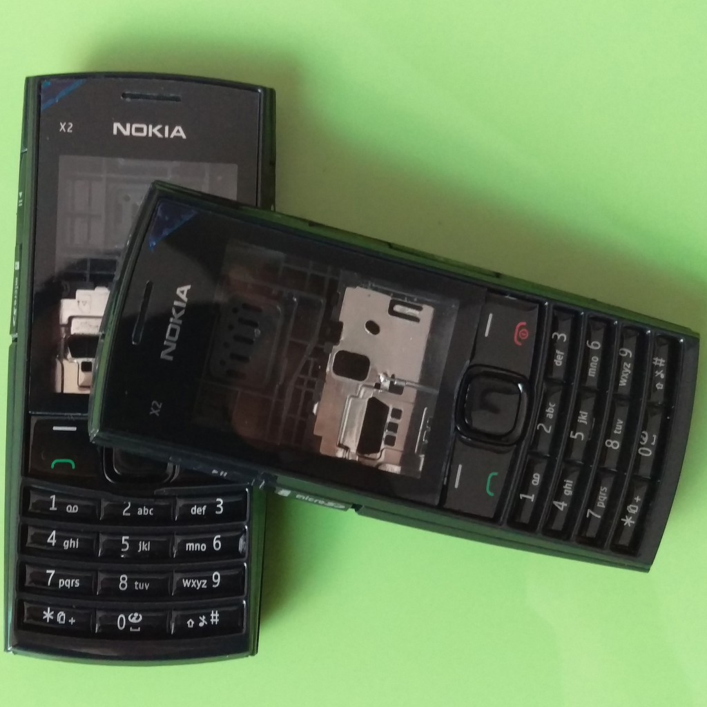 Vỏ Bộ + Sườn Nokia X2_02 ,Tặng Bàn Phím Kèm Theo_Vỏ Loại TOT | BigBuy360 - bigbuy360.vn