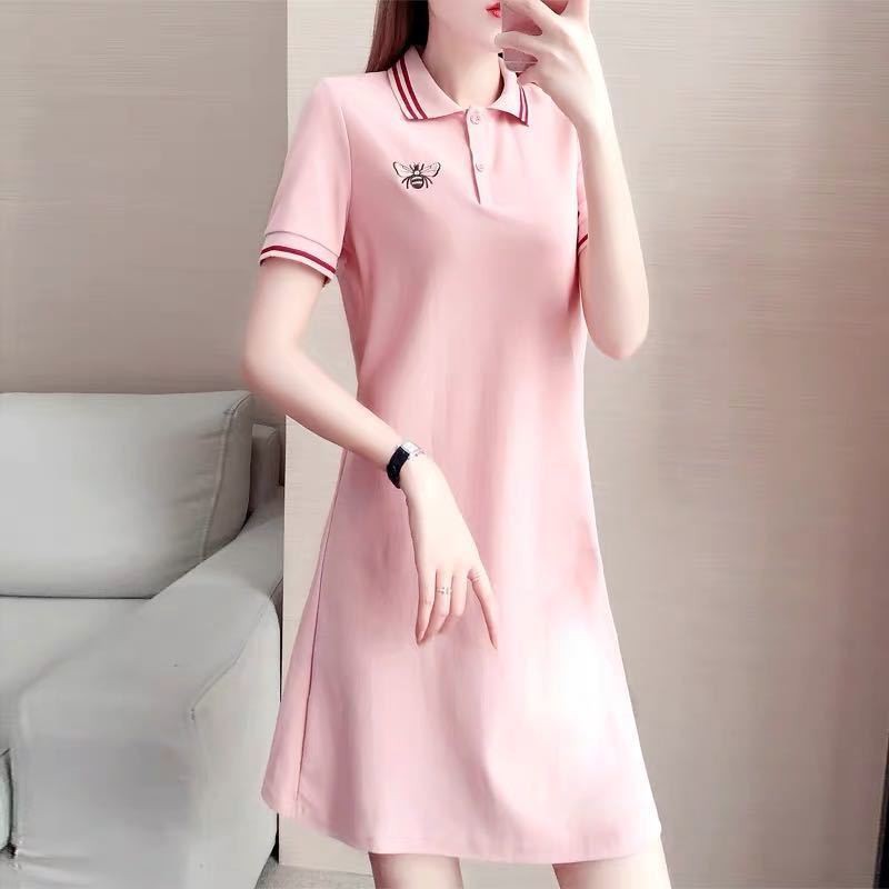 Xs Đầm Thun Dáng Dài Form Rộng Size Lớn 5xl Thời Trang Mùa Hè Cho Nữ