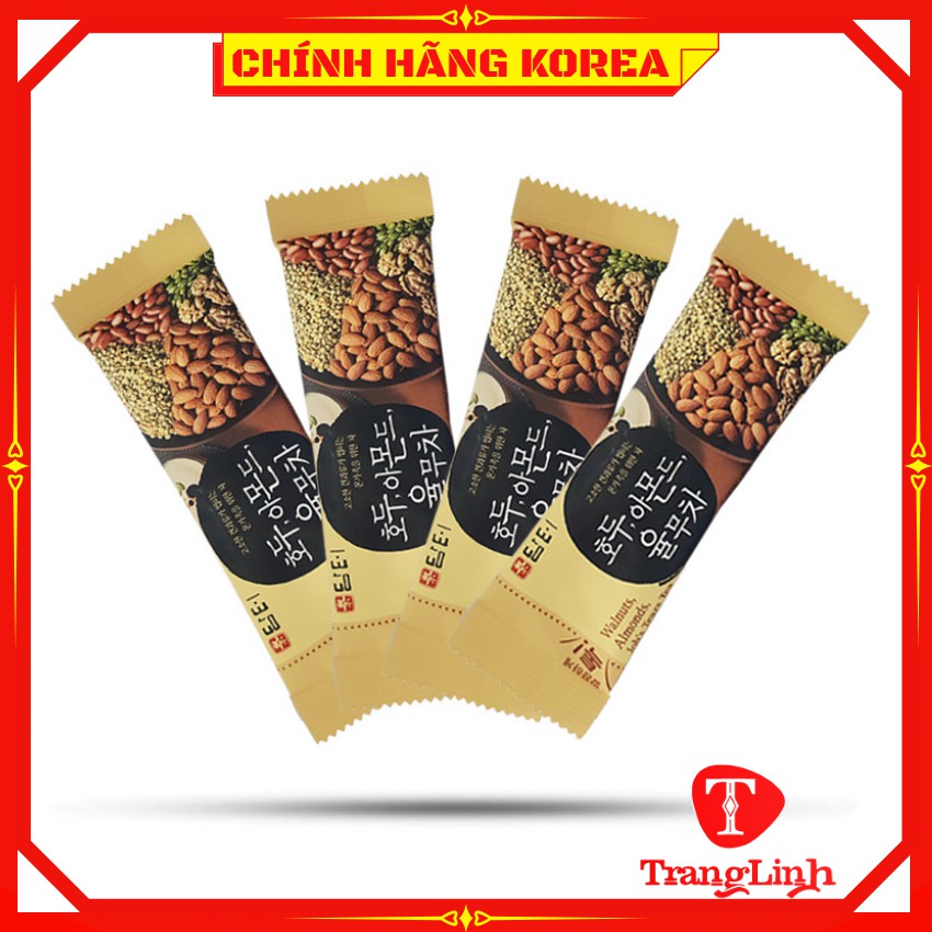 Bột óc chó ngũ cốc hàn quốc, hộp 50 gói x 18gr - Bột ngũ cốc Damtuh chính hãng - tranglinhkorea