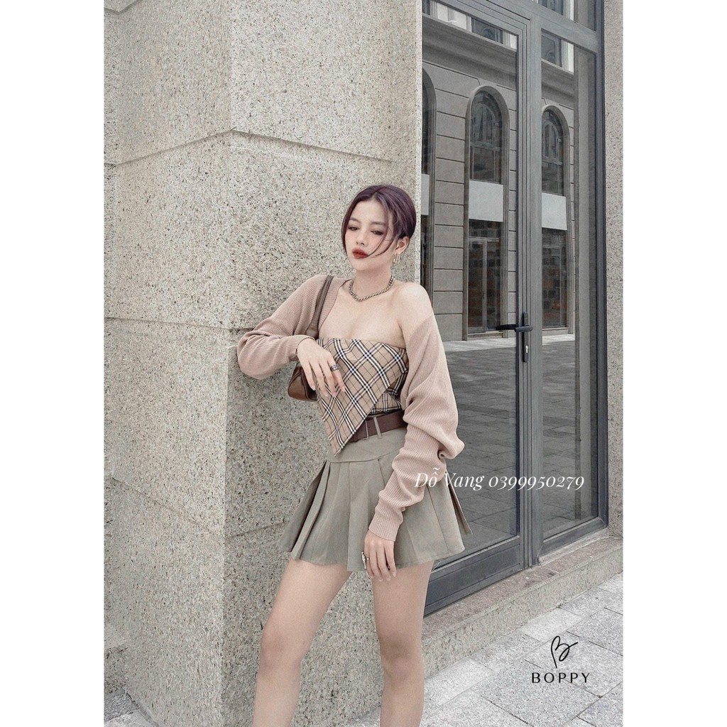 Set 4 Món Caro Áo Khoác Ngoài + Thắt Lưng