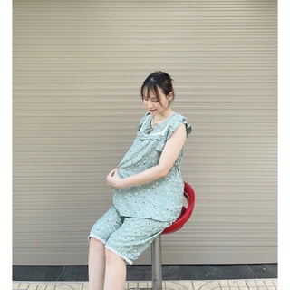 Bộ ngố bầu chất đũi mặc siêu mát (freesize)