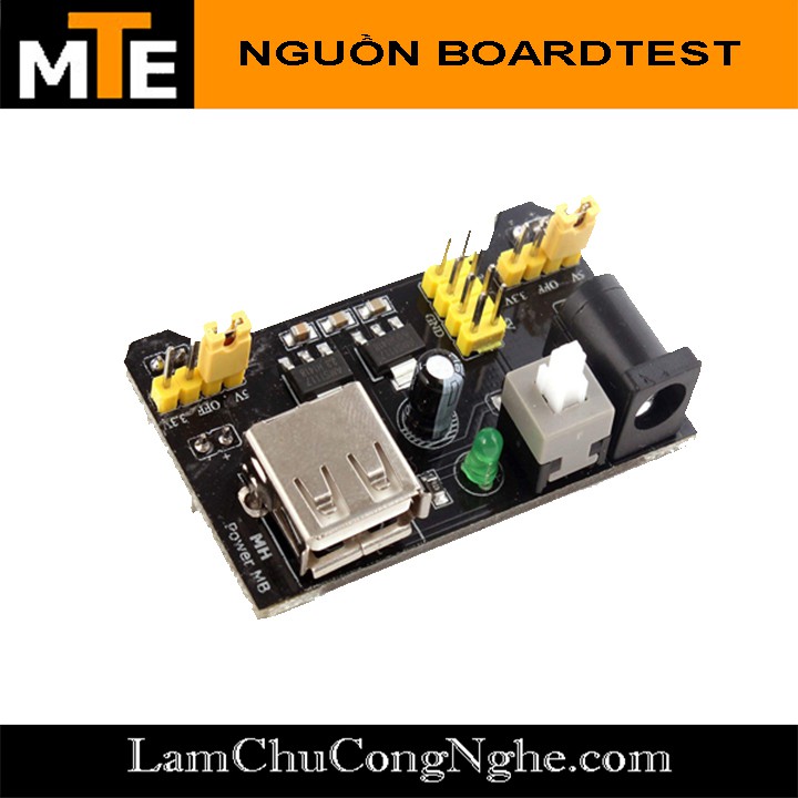 Mạch cấp nguồn cho board test 3.3v - 5v - Module arduino