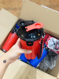 BÌNH ĐỰNG NƯỚC + THỨC ĂN DU LỊCH 2in1