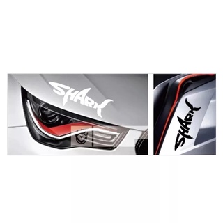 Sticker Độ Xe Hình Cá Mập