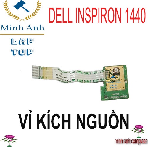 Vỉ bấm nguồn laptop dell inspiron 1440