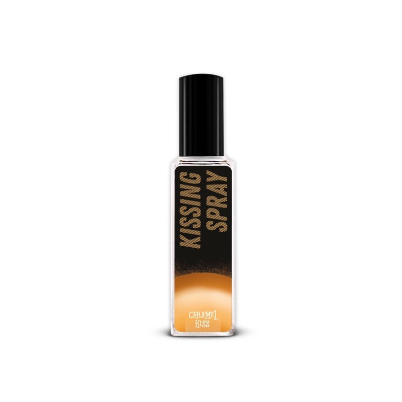 Xịt thơm miệng Kissing Spray hương Caramel Kiss  [CHÍNH HÃNG] nhỏ gọn bỏ túi chai xịt thuỷ tinh 20ml - LOLI &amp; THE WOLF