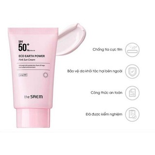 [VÔ ĐỊCH GIÁ RẺ] Kem Chống Nắng The Saem HÀN QUỐC DÙNG ĐƯỢC CHO TRẺ EM  SPF50+ PA++++