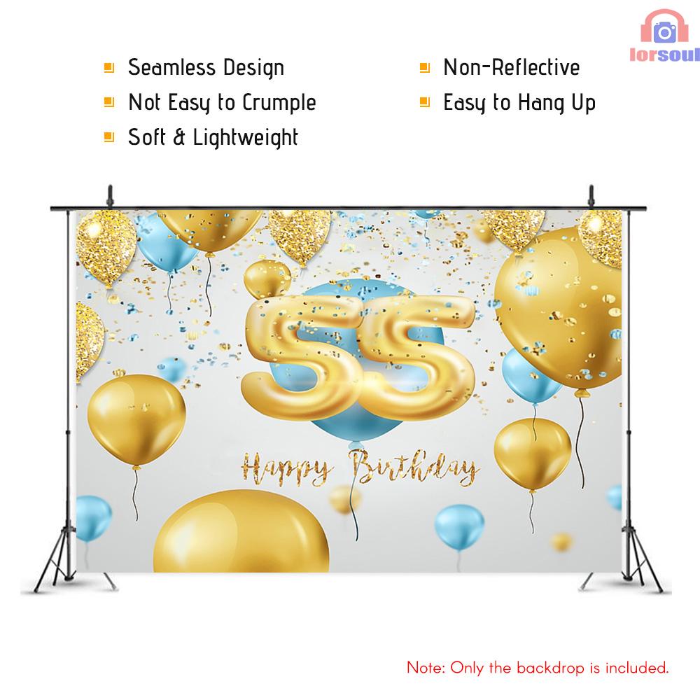 Phông Nền Chụp Ảnh 7x5ft Happy Birthday Cho Người Lớn # 3310