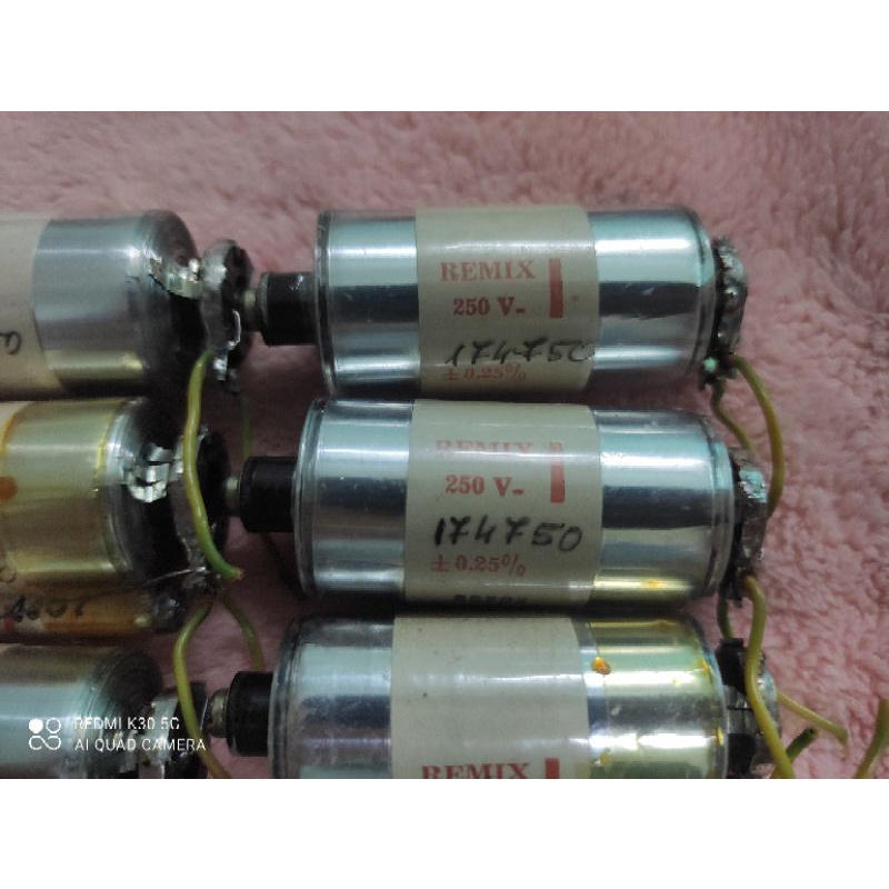 Tụ bạc 0,1uf 250vdc Remix