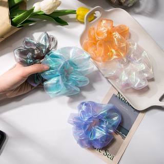 Dây buộc tóc Scrunchies phản quang size nhỏ EAFIT 008