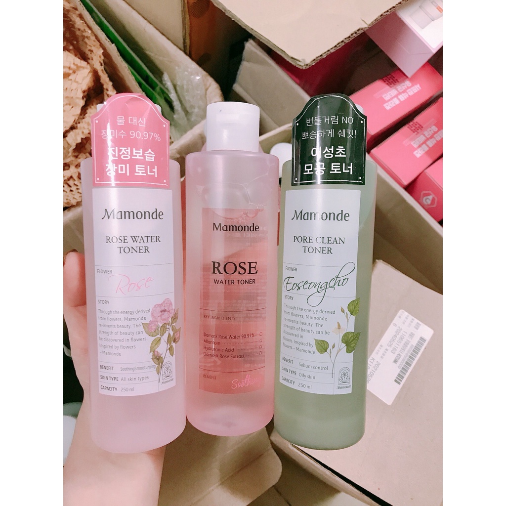 Toner Mamonde Phiên Bản Mới