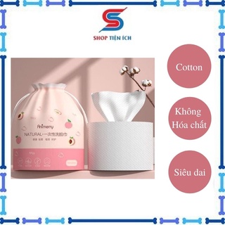 Khăn lau mặt dùng 1 lần Shop Tiện Ích Cuộn giấy khô đa năng cotton