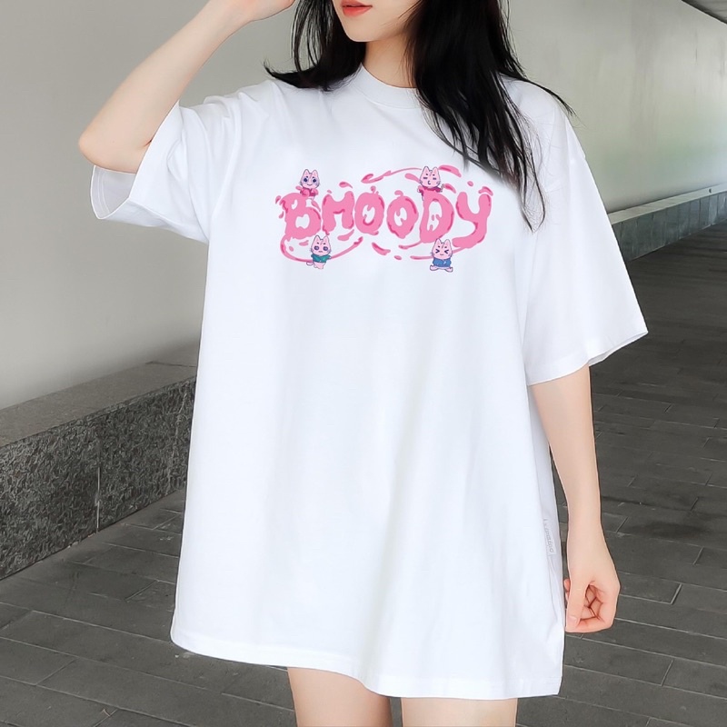 ÁO THUN CAO CẤP BRAND BMOODY ——- “EMOTION CAT”.