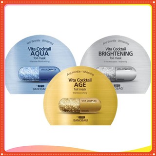 MẶT NẠ BANOBAGI Vita Cocktail Foil Mask Căng Cơ Chống Lão Hóa