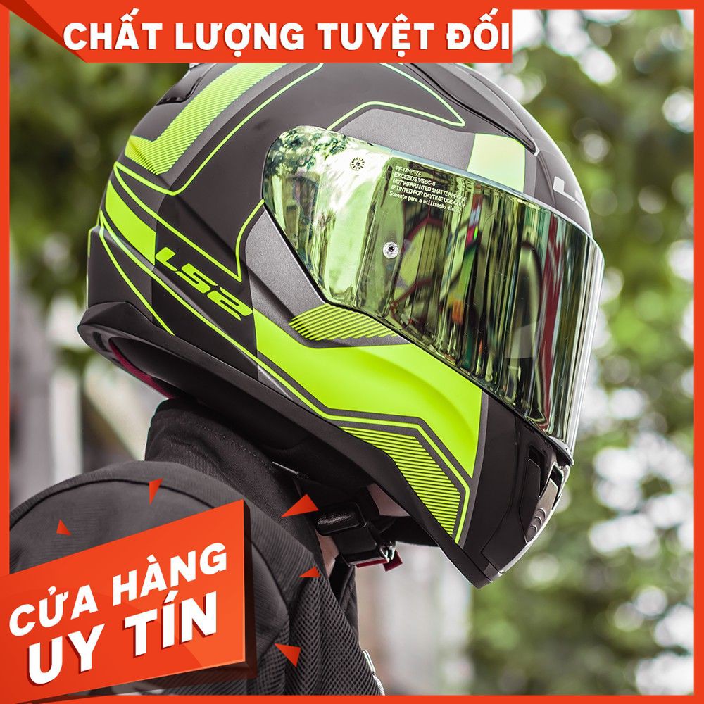 [ CHÍNH HÃNG] MŨ BẢO HIỂM FULLFACE LS2 FF353 RAPID - SPID.VN- KÈM QUÀ TẶNG