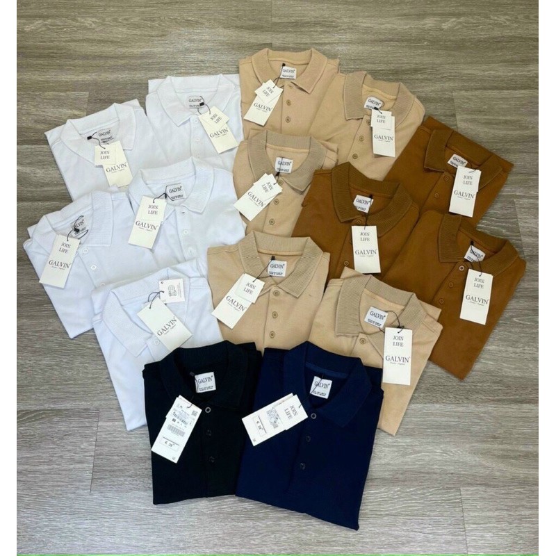 [Mã SKAMA06 giảm 8% tối đa 50K đơn 250K] Áo PO-LO nam 5 màu(hàng xuất) | BigBuy360 - bigbuy360.vn