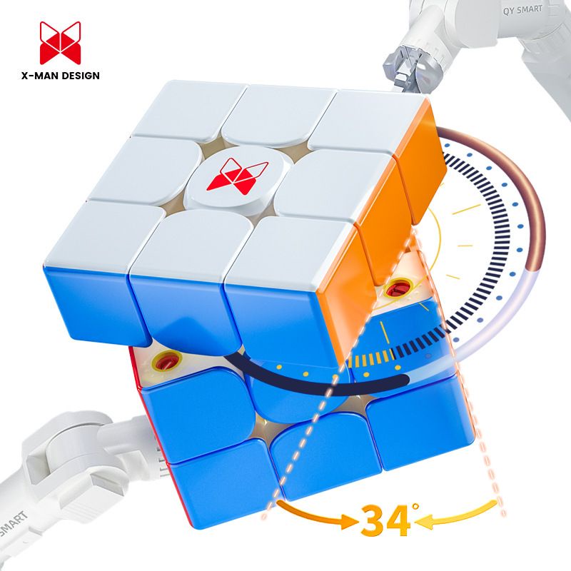 Rubik X-Man Tornado V3 M Core Mới 3x3 Flagship 2022 Rubic 3x3 Nam Châm Cao Cấp Rubik Nha Trang