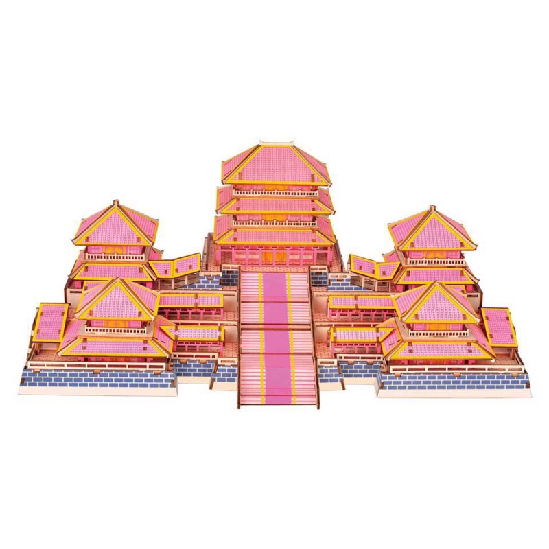 Mô hình đồ chơi lắp ráp - Cung Điện A Phòng - Tần Thuỷ Hoàng
