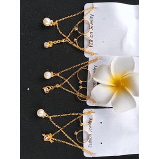 Sét 2 vòng cổ + 2 nhẫn