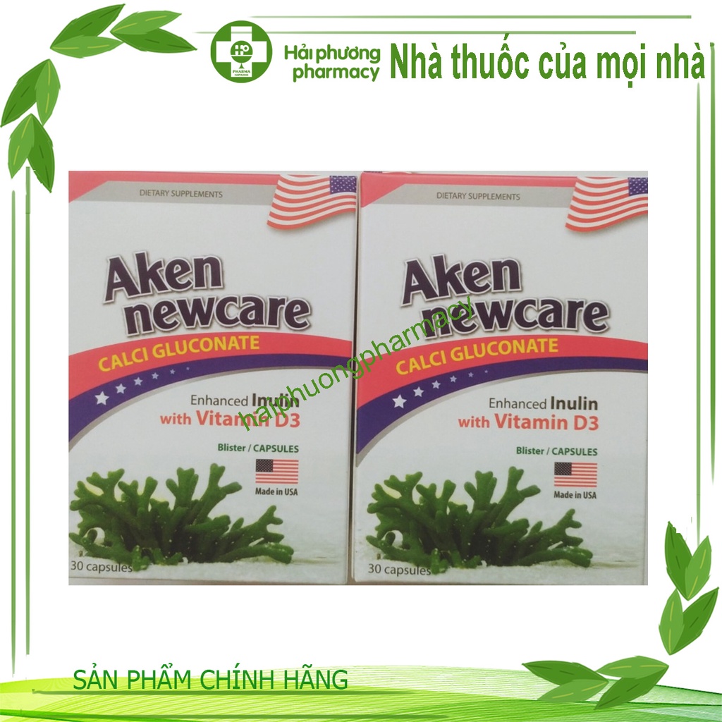 Aken Newcare - Bổ sung canxi cho người có nguy cơ thiếu hụt canxi