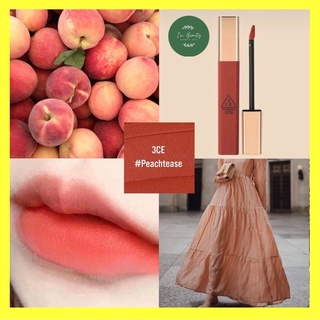 [Chính Hãng 2020]  Son 3ce Cloud Lip Tint Peach Tease Đỏ Cam
