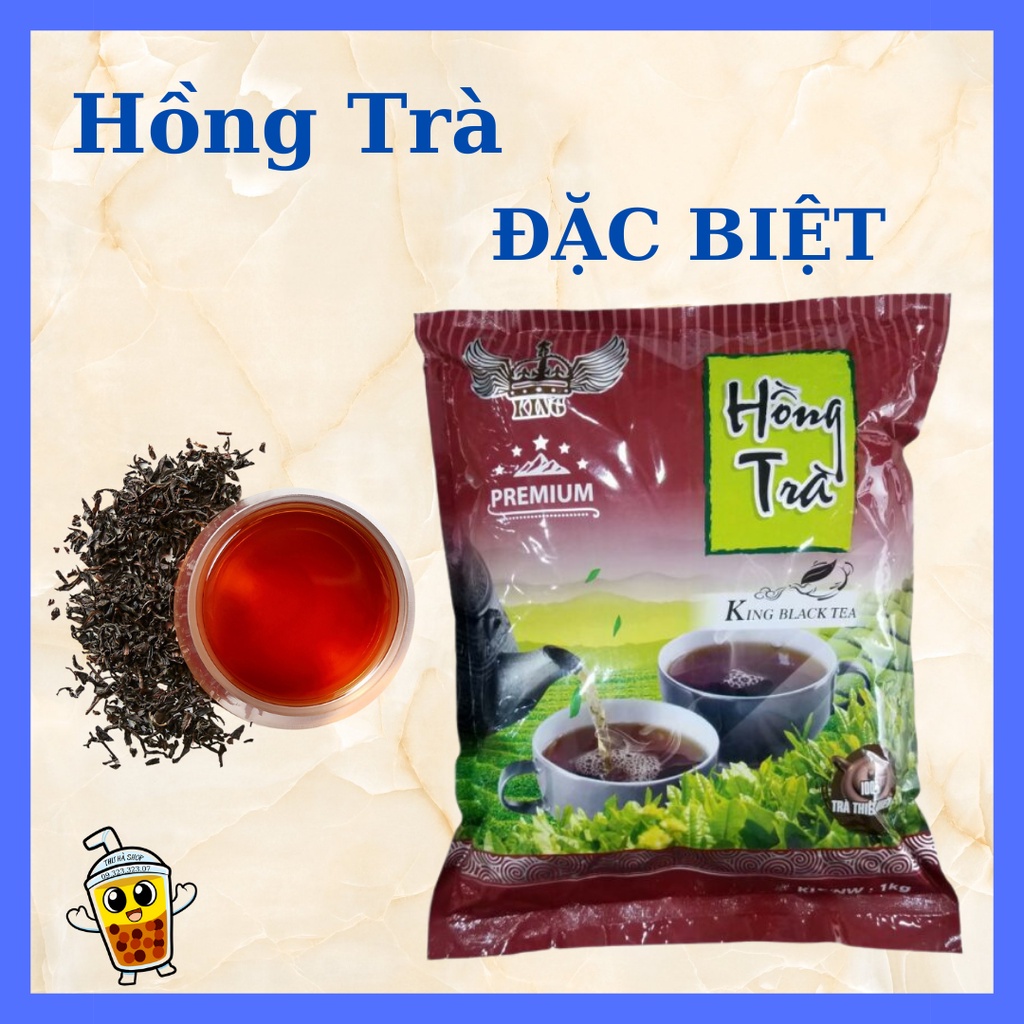 Hồng trà đặc biệt (Premium) King Black Tea Xuân Thịnh 1kg pha trà,nguyên liệu nấu trà sữa