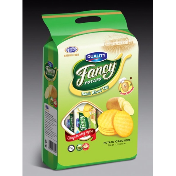 Bánh Quy Cracker Vị Bắp Tươi Gói 230g