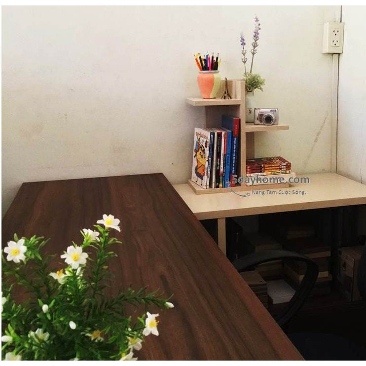 Kệ Sách Để Bàn Hình Cây 2 Tầng Cho Bàn Làm Việc KSB03 - 5dayhome | BigBuy360 - bigbuy360.vn