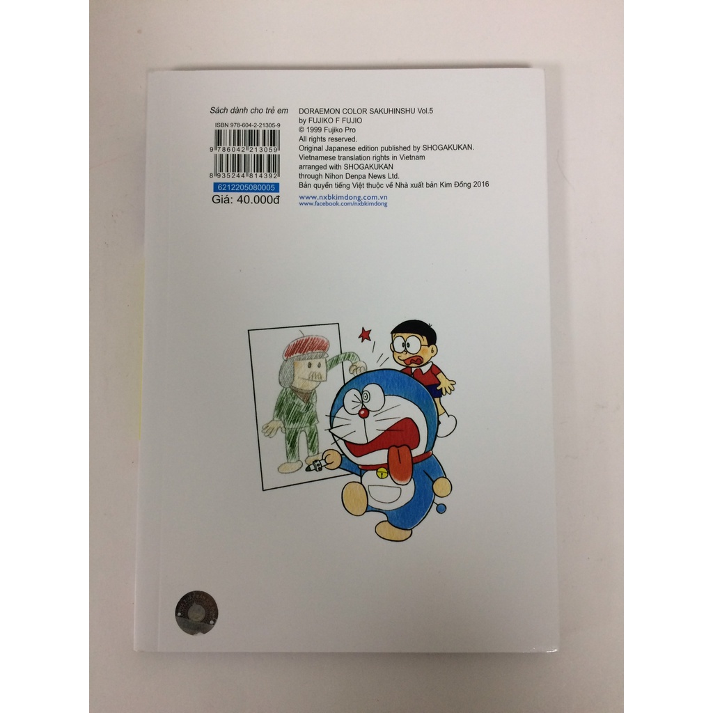 Sách - Doraemon tuyển tập tranh truyện màu - Tập 5