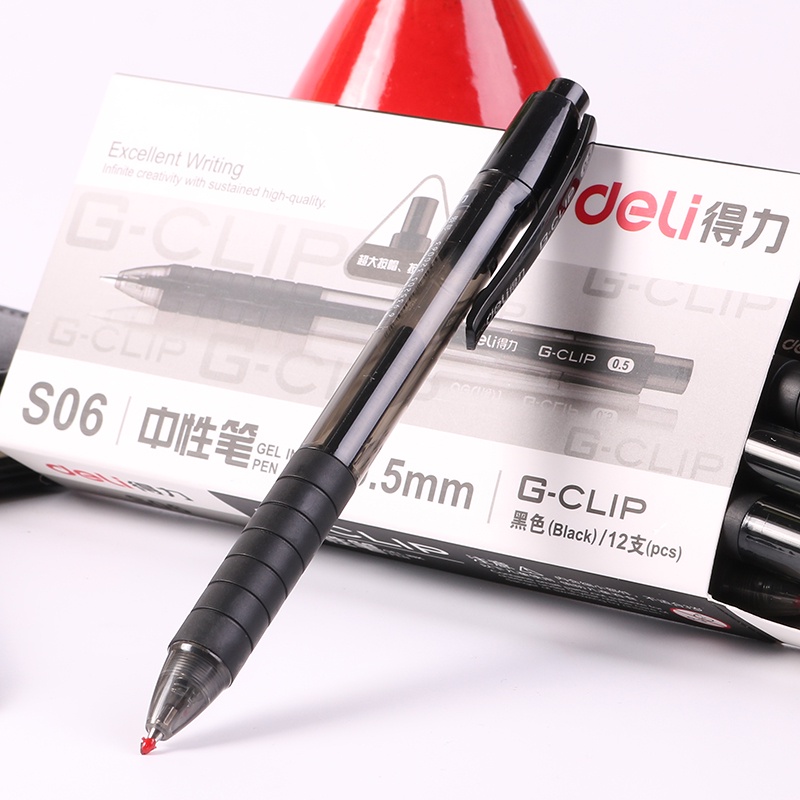 Mohamm 1 Cái Bút Gel Mực Đen 0.5mm S06
