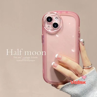 Ốp Điện Thoại Dẻo Trong Suốt Màu Sắc Ngọt Ngào Kèm Khung Bảo Vệ Camera Cho OPPO A57 A77 2022 A97 A95 A94 A93 A74 A54 4G 5G